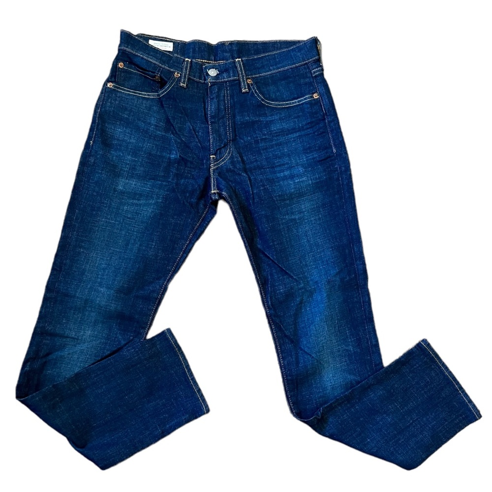 Levi’s Premium 511 Slim Fit Stretch Denim Blue Jeans Big E  Sz 32x32